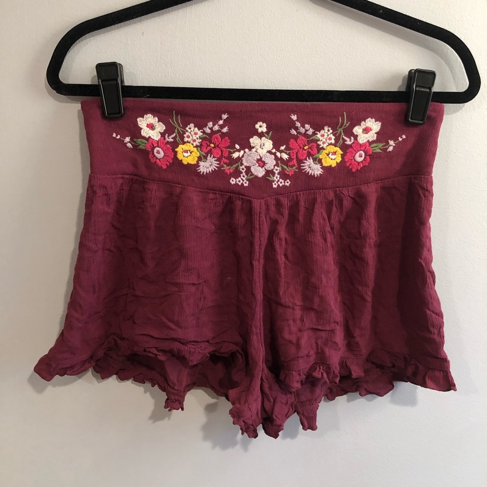 FLORAL SHORTS